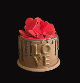 Valentine's Heart Smash Cake