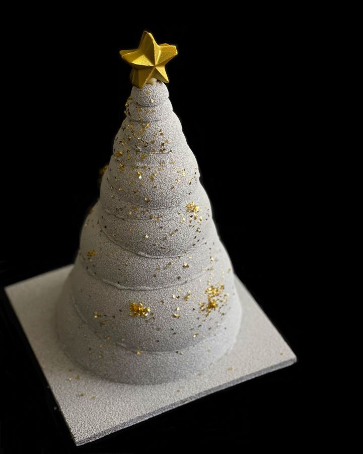 Gold Flake Sparkly Tree CHECK INSTORE