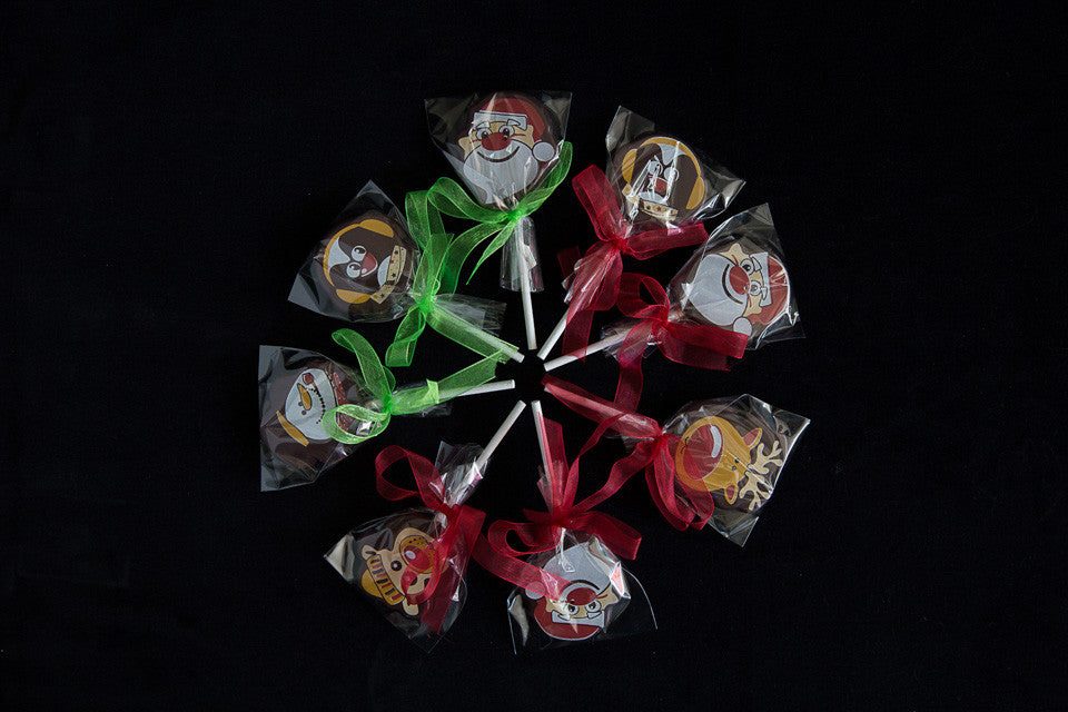 Christmas Chocolate Lollipop